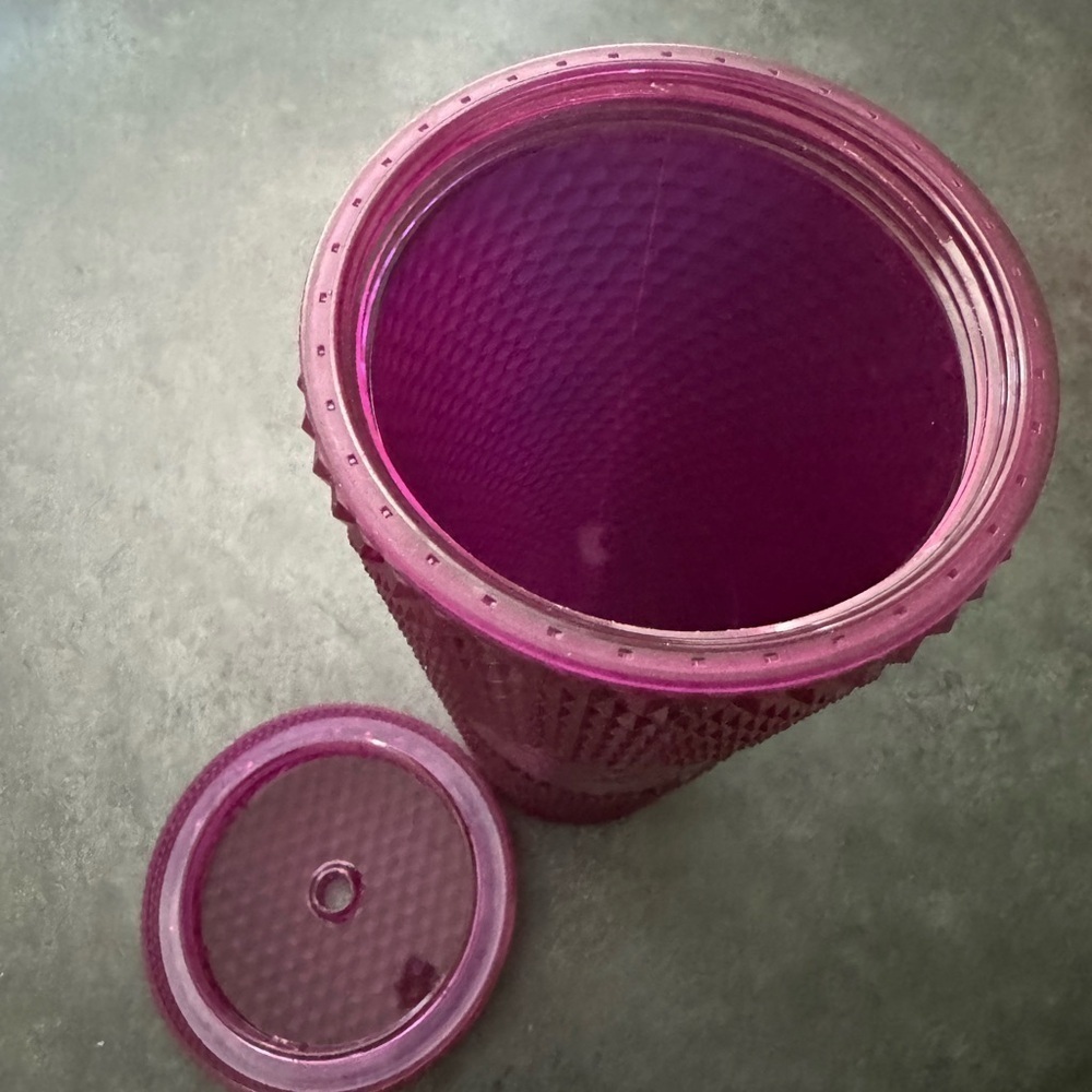 Starbucks Studded Disco Magenta Cup - Picture 13 of 15
